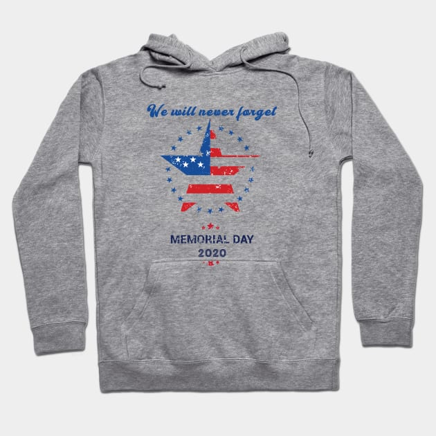 Memorial day 2020 Hoodie by qrotero